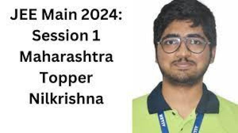 Studied from Nagpur, Nilkrishna Gajare scored AIR 1 in JEE Mains